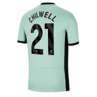 Dres Chelsea Ben Chilwell #21 Tretina 2023-24 Krátky Rukáv